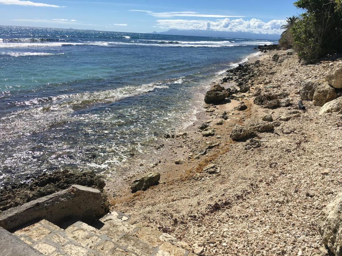 Villa Iguanou Et Piscine En Bord De Mer Proche Plages Marina Et Golf サン・フランソワ エクステリア 写真
