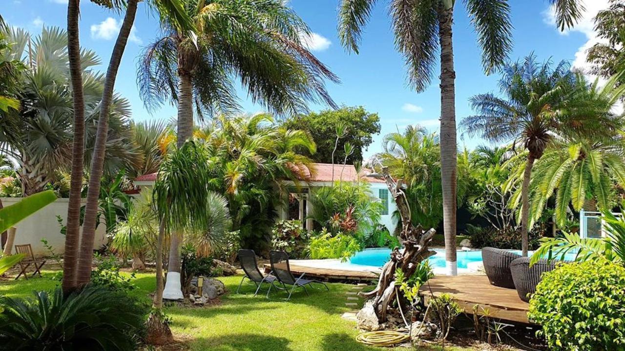 Villa Iguanou Et Piscine En Bord De Mer Proche Plages Marina Et Golf サン・フランソワ エクステリア 写真