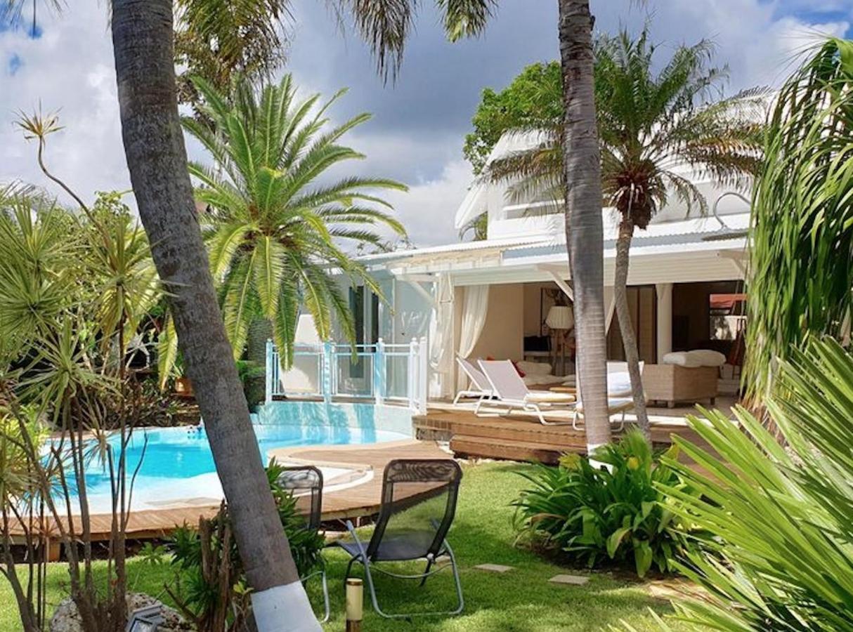 Villa Iguanou Et Piscine En Bord De Mer Proche Plages Marina Et Golf サン・フランソワ エクステリア 写真